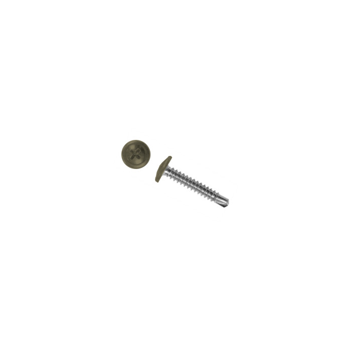 Саморез ПШС 4,2х19 (1000шт) шлиц PH2 RAL 6013